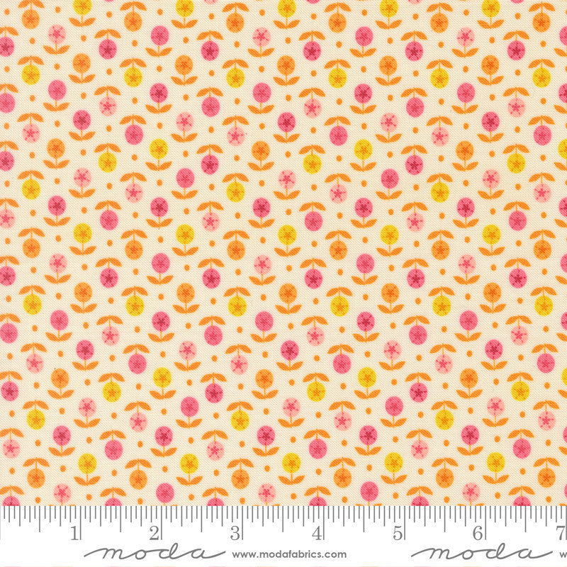 Happy Daze Flower Dot Cloud Yardage by Chloe’s Closet for Moda Fabrics | 33846 11