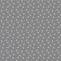 Frank and Friends Moon & Stars Gray Yardage by My Mind's Eye for Riley Blake Designs | C17477-GRAY