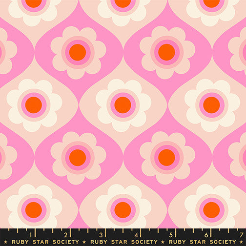Trinketry Floral Flamingo Yardage by Melody Miller for Ruby Star Society | RS0114 17