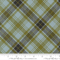 PRESALE Chilly Christmas Plaid Storm Yardage by Sweetwater for Moda Fabrics | 55715 25
