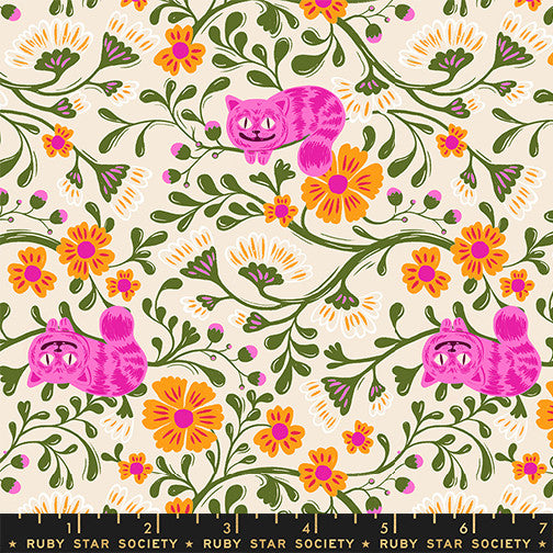 PRESALE Hello Alice Cheshire Shell Yardage by Sarah Watts for Ruby Star Society | RS2123 11