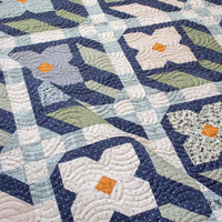 PRESALE Flower Press Custom Quilt Kit With True Love by Lella Boutique for Moda Fabrics | Quilt Size 72 1/2” x 72 1/2”