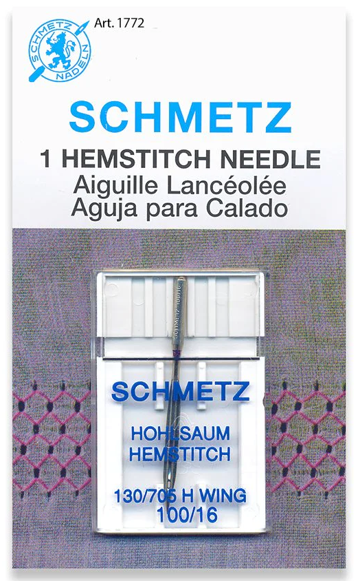 Schmetz Hemstitch Sewing Machine Needle | Pack of One
