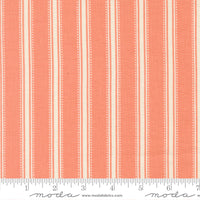 PRESALE Sunbonnet Dotted Stripe Coral Yardage by Heather Briggs of My Sew Quilty Life for Moda Fabrics | 31767 41