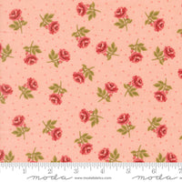 PRESALE Je T'aime Roses Are Red Blush Yardage by Stacy Iest Hsu for Moda Fabrics | 20995 12