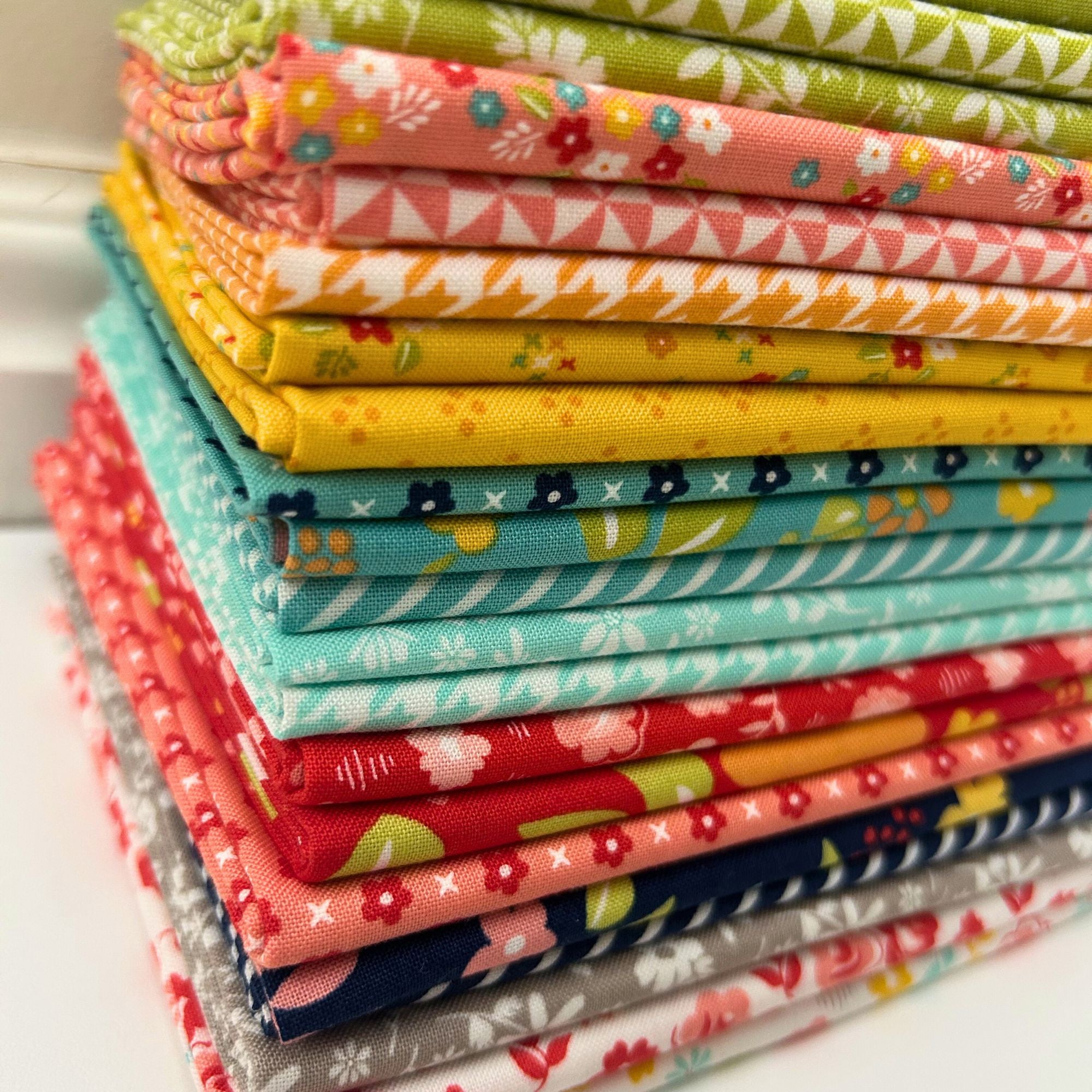 Delightfully Yours Custom Fat Quarter Bundle by Sherri & Chelsi for Moda Fabrics  | Curated Bundle | 21 Fat Quarters