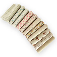 Fat Quarter Bundle Backgrounds | Baked With Love by Lori Holt of Bee in My Bonnet | 11 Fat Quarters | Curated Bundle