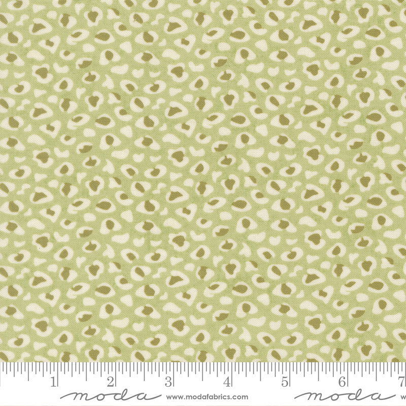PRESALE Fieldrush Wild Flower Moss Yardage by BasicGrey for Moda Fabrics | 30785 12