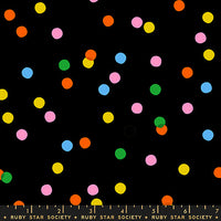 PRESALE Sparkle Mart Spritz Black Yardage by Melody Miller for Ruby Star Society | RS0123 19