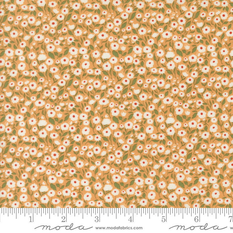 PRESALE Garden Glam Wild N Free Goldenrod Yardage by Lella Boutique for Moda Fabrics | 5271 15