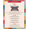 PRESALE TYPE/ography Say-It Sew Along Be My Valentine Banner Quilt Kit by Lori Holt of Bee in My Bonnet