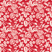 Letters to Cupid Main Red Yardage by My Mind's Eye for Riley Blake Designs | C16980-RED