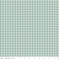 PRESALE Baked With Love Tablecloth Wedgewood Yardage by Lori Holt of Bee in My Bonnet | C17795-WEDGEWOOD
