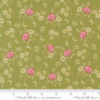 PRESALE My Secret Garden Rose Garden Grass Yardage by Stacy Iest Hsu for Moda Fabrics | 20985 18