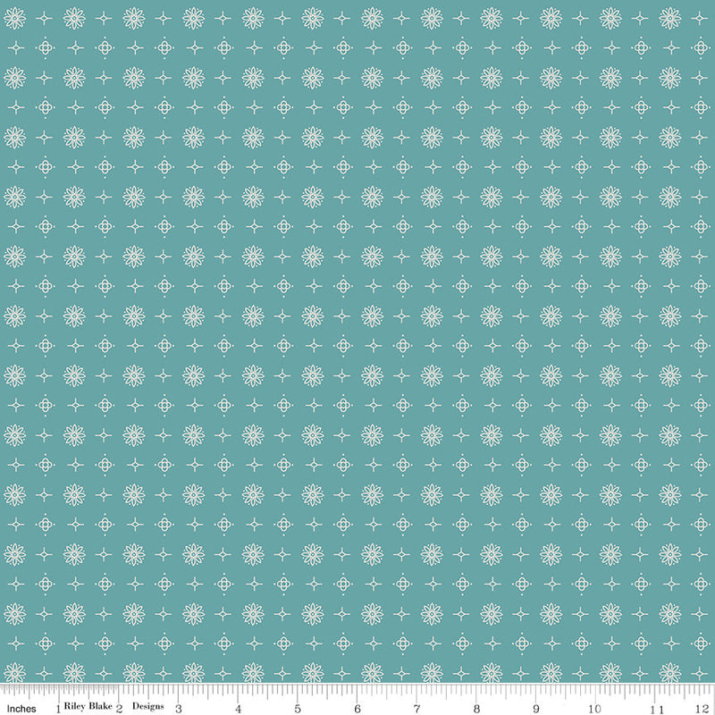 Americana Lincoln Raindrop Yardage by Lori Holt of Bee in My Bonnet for | 5 Yard Backing | C16084-RAINDROP