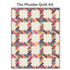 PRESALE The Phoebe Custom Quilt Kit with Parlor by Crystal Manning | Project Size 56" x 70"