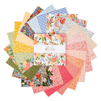 Floral Charms 10" Stacker by Kelsey Carlson for Riley Blake Designs | 42 Precut 10" Squares | 10-15760-42