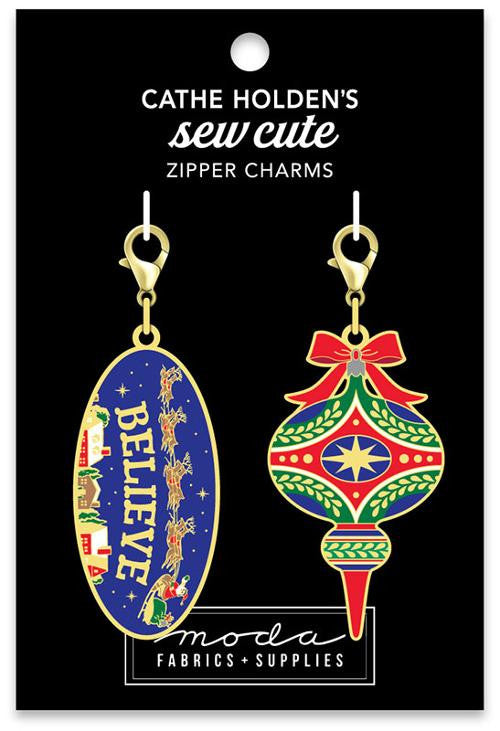 Sale! Cathe Holden's Sew Cute Ornaments Zipper Charms | CH127