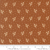 PRESALE Butternut and Sage Acorn Medley Cinnamon Yardage by Fig Tree & Co for Moda Fabrics | 35445 18