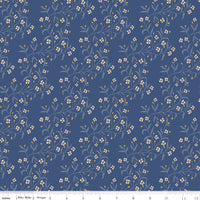 PRESALE Before the Bloom Astrid Denim Yardage Danelys Sidron for Riley Blake Designs | C18062-DENIM