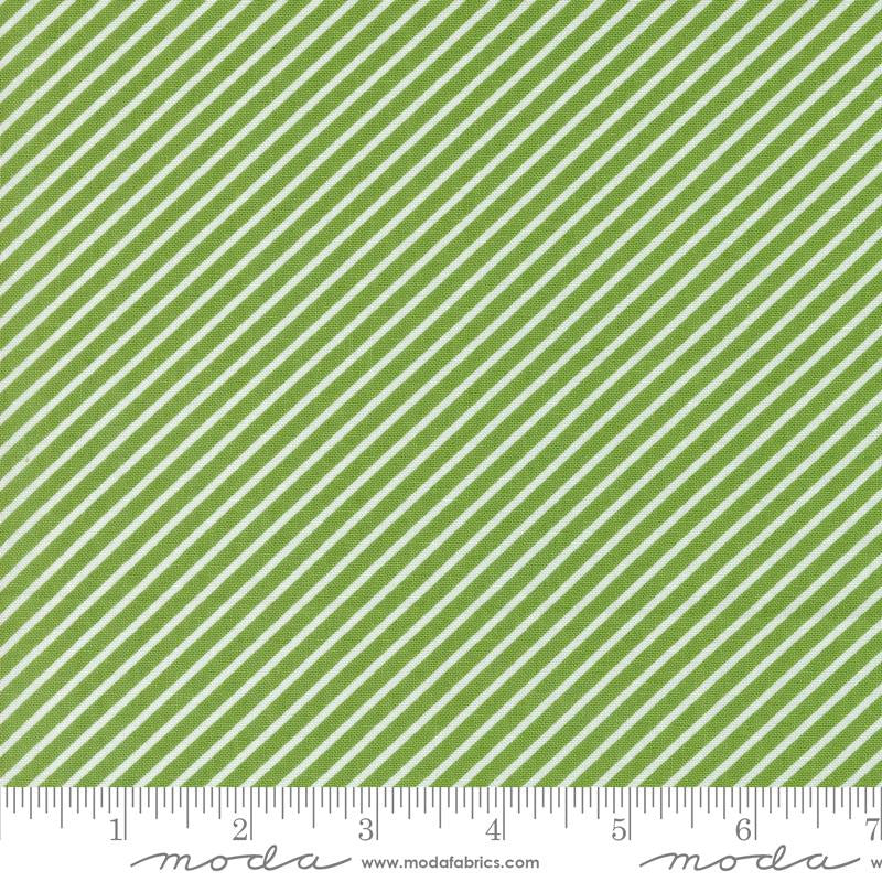 Laguna Sunrise Stripes Fresh Grass Yardage by Sherri & Chelsi for Moda Fabrics | 37687 21