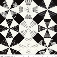 PRESALE Moonlit Trellis Kaleidoscope Cheater Print Cloud Yardage by My Mind's Eye for Riley Blake Designs | C18218-CLOUD