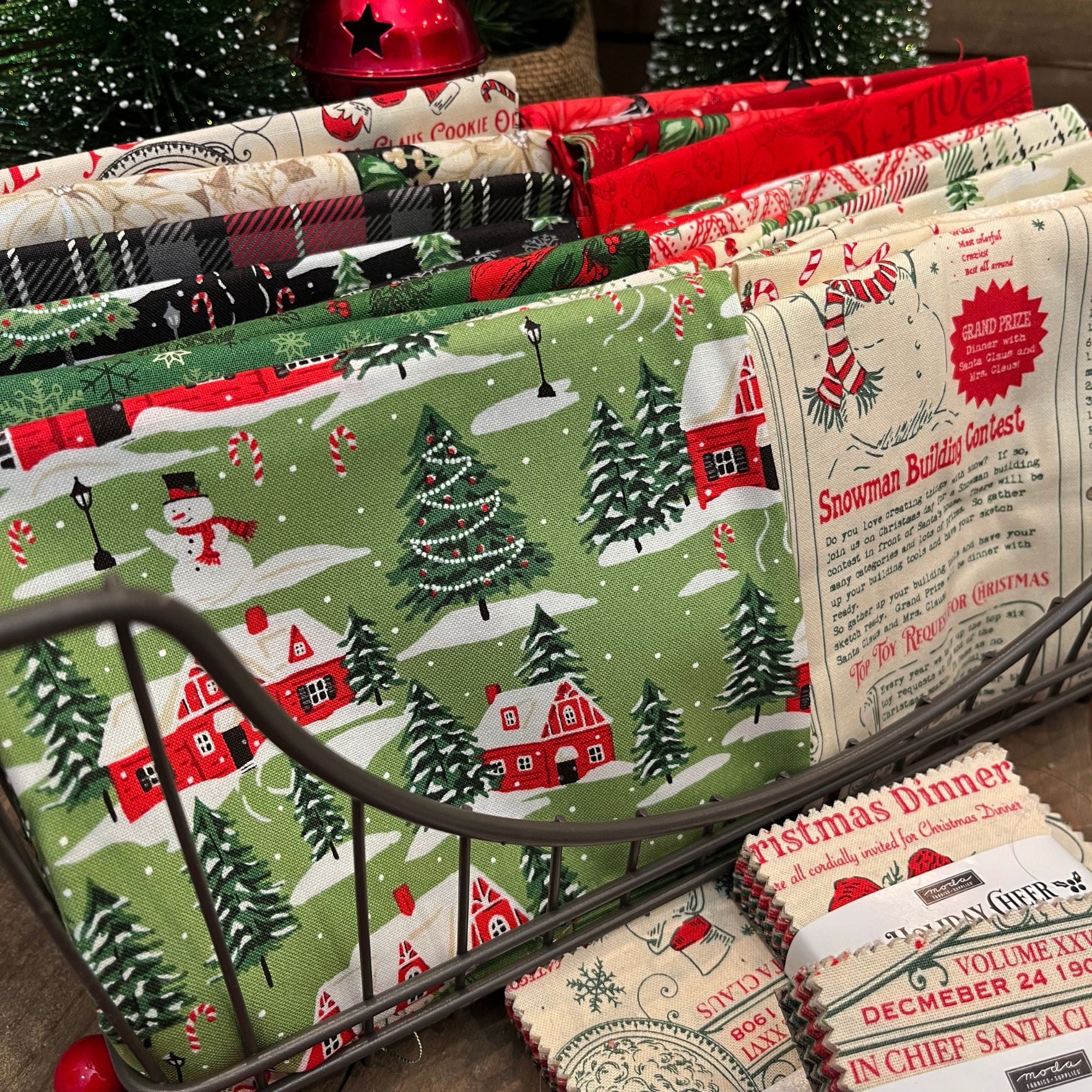 PRESALE Holiday Cheer Fat Quarter Bundle by Stacy Iest Hsu for Moda Fabrics | 29 SKUs | 20970AB