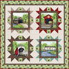 Bridges Tour Quilt Boxed Kit with Covered Bridges in Spring by Tara Reed for Riley Blake Designs | KT-15820