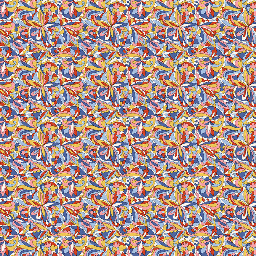 Summer Fair Swirling Kaleidoscope A by Liberty Fabrics for Riley Blake Designs | 01667501A