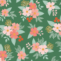 PRESALE Meadow Moments Main Green Yardage by Little Forest Atelier for Riley Blake Designs | C17230-GREEN