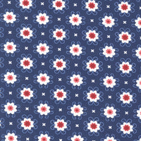 PRESALE Star Spangled Bandana Twilight by April Rosenthal of Prairie Grass for Moda Fabrics | 24173 13