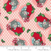 Kitty Christmas Custom Fat Quarter Red Pink Colorway Bundle by Urban Chiks for Moda Fabrics | Curated Bundle 9 Fat Quarters