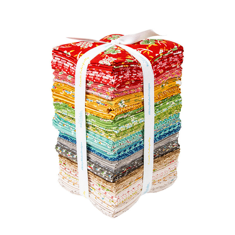 Home Town Holiday Fat Quarter Bundle Lori Holt Fat Quarter Bundle 18" x 22" Precut Bundle| 53 SKUs FQ-14900-53