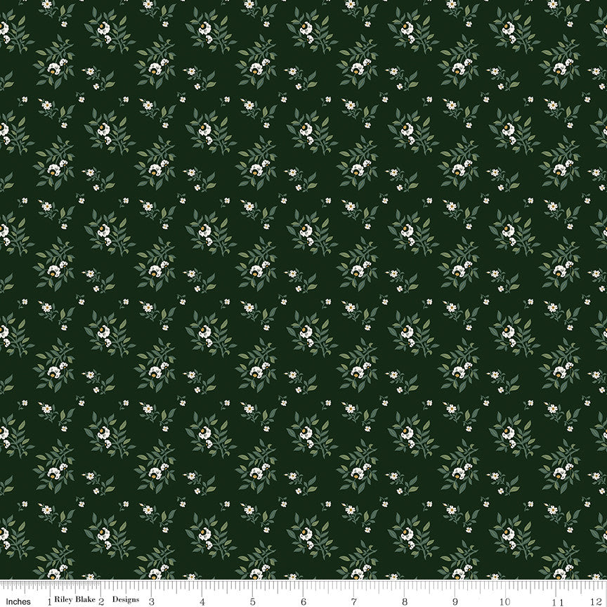 PRESALE Before the Bloom Juniper Pine Yardage Danelys Sidron for Riley Blake Designs | C18065-PINE