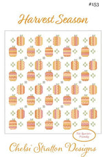Harvest Season Quilt Pattern by Chelsi Stratton Designs | CSD 153 | FQ Friendly