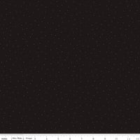 PRESALE Moonlit Trellis Speckles Black Yardage by My Mind's Eye for Riley Blake Designs | C18217-BLACK