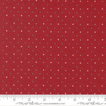 Old Glory Red Magic Dots Yardage by Lella Boutique for Moda Fabrics | 5206 15 | Quilting Cotton