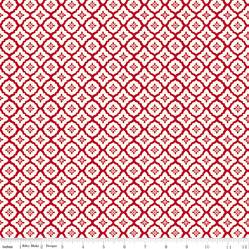 PRESALE Radiant Ruby Moroccan Cloud Yardage by Dani Mogstad for Riley Blake Designs | C17261-CLOUD