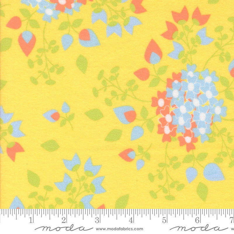 Sherbet Sunshine Flannel Sunshine Bouquets Sunshine Yardage by Corey Yoder for Moda Fabrics | 29220 17F