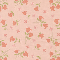 PRESALE Sunbonnet Embroidered Blooms Pink Yardage by Heather Briggs of My Sew Quilty Life for Moda Fabrics | 31761 15