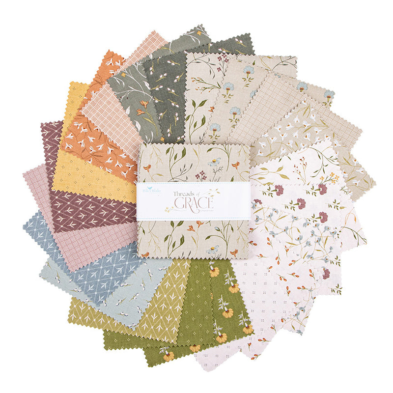 PRESALE Threads of Grace 5" Stacker by Kassidy Grace for Riley Blake Designs | 5-16820-42