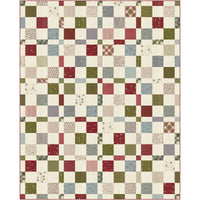 PRESALE Tile Sequence Custom Quilt Kit With Chilly by Sweetwater for Moda Fabrics | Quilt Size 64 1/2” x 80”