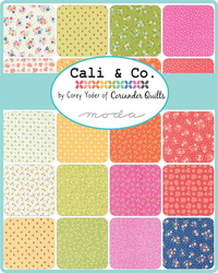 Cali & Co Flower Dot Cloud Multi Yardage by Corey Yoder for Moda Fabrics | 29190 11