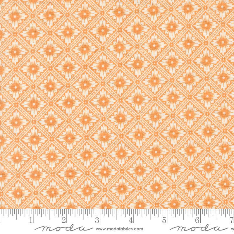 Denim and Daisies Punched Tin Butterscotch Yardage by Fig Tree for Moda Fabrics | 35383 14