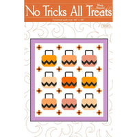 No Tricks All Treats Quilt Pattern by Wendy Sheppard | P180-NOTRICKS