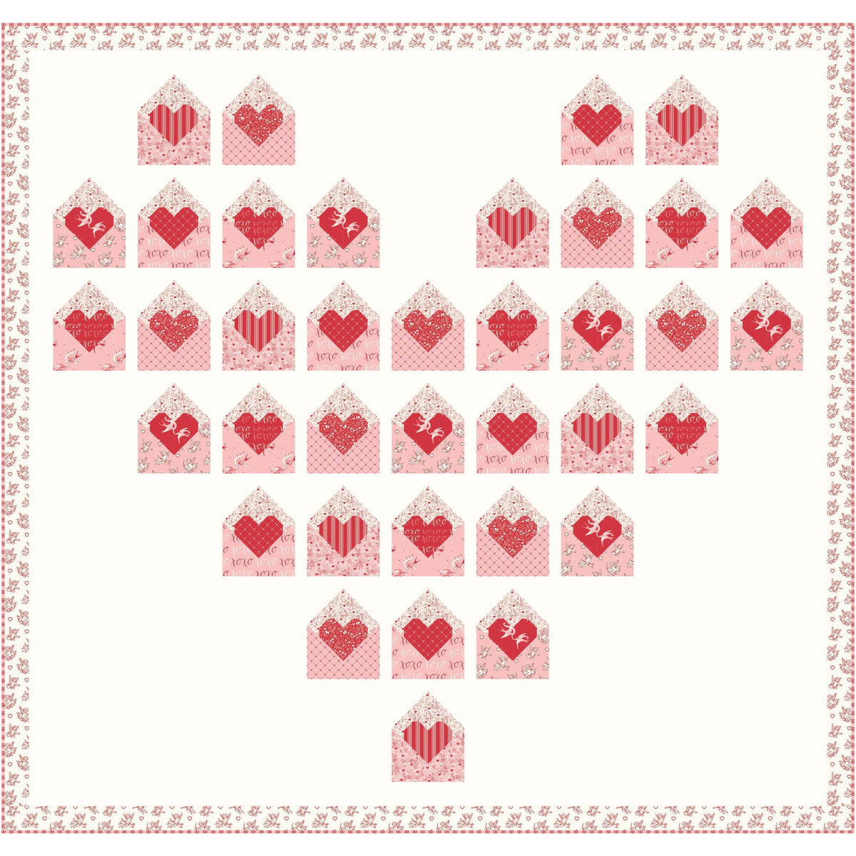 Pen Pals Quilt Pattern by Wendy Sheppard |  P180-PENPALS