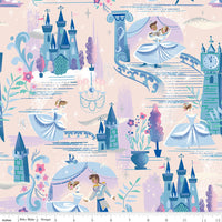 PRESALE Wishes The Ball Ballerina Sparkle Yardage by Jill Howarth for Riley Blake Designs | SC18070-BALLERINA