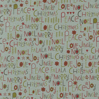 PRESALE Chilly Peace Love Joy Storm Yardage by Sweetwater for Moda Fabrics | 55710 15