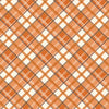 Shades of Autumn Orange Sparkle Plaid by My Mind's Eye for Riley Blake Designs |SC13476 ORANGE