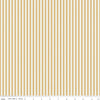 PRESALE Ivy Reese Ticking Golden Yardage by Deena Rutter for Riley Blake Designs | C16605-GOLDEN